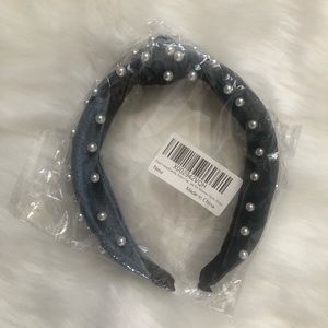 Pearl Velvet Headband
